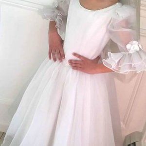 White Communion dress